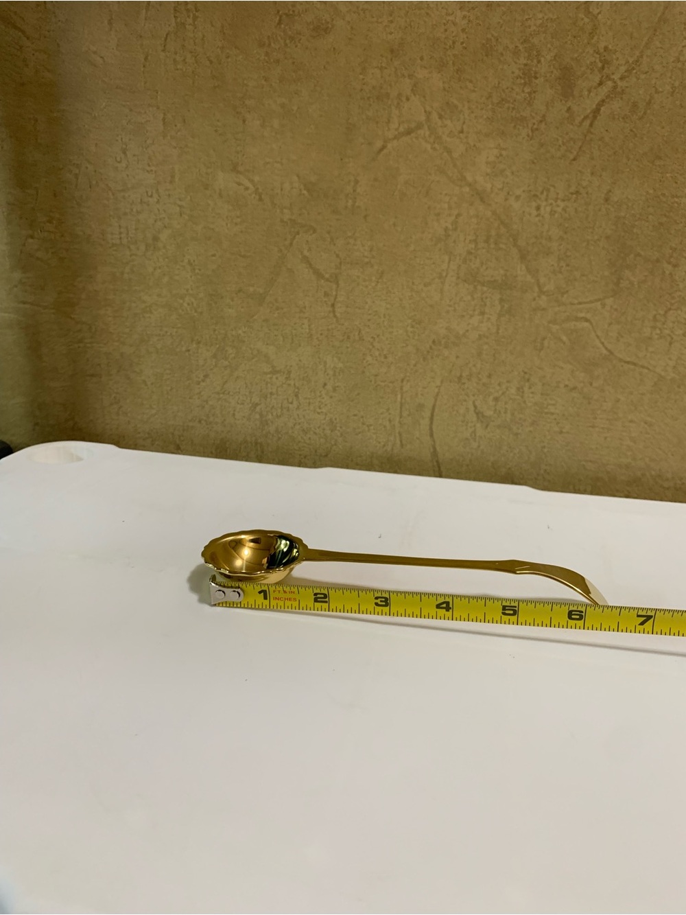 PARTYLITE Chateau Gold tone Candle Snuffer P7018 NEW in Box - Picture 5 of 8